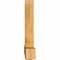 Ekena Millwork Eugene Rough Sawn Timber Gable Bracket, Western Red Cedar, 84"W x 38"H x 6"D x 6"F, 11/12 Pitch GBW084X38X0606EUG00RWR - alternate 4